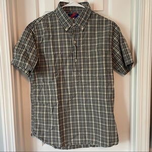 Best Made Co. Madras Pullover Shirt M